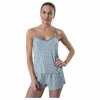 S/S Short Set Grey/Red