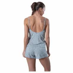 S/S Short Set Grey/Red
