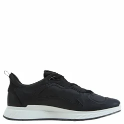 ST.1 Laced Shoes Black