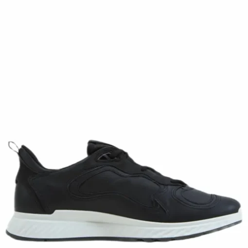 ST.1 Laced Shoes Black