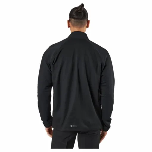 Stmnt 1/4 Zip Black