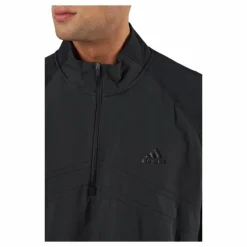 Stmnt 1/4 Zip Black
