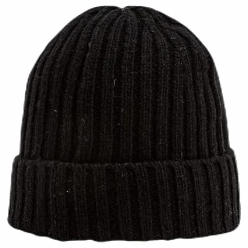 Stockholm Wool Blend Beanie Black
