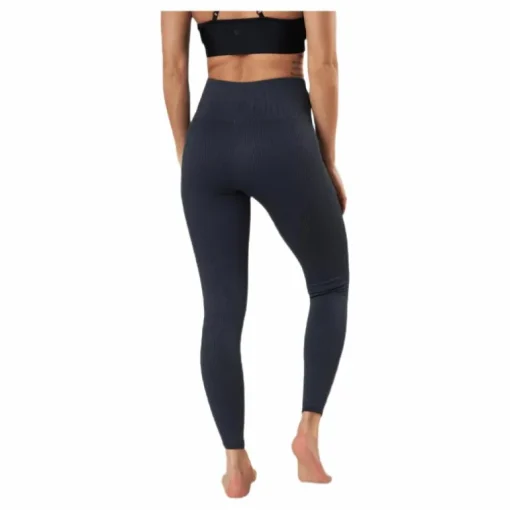 Stonewash Seamless Leggings Black/Grey