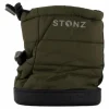 Stonz Toddler Puffer Booties Green
