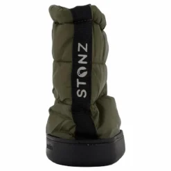 Stonz Toddler Puffer Booties Green