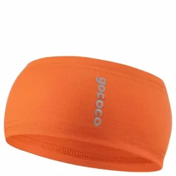 Straight Headband Wool Orange