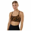 Strappy Sports Bra Escape Brown