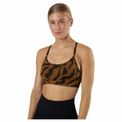 Strappy Sports Bra Escape Brown