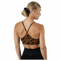 Strappy Sports Bra Escape Brown