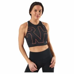 Streaker 2.0 Run Crop Top Black