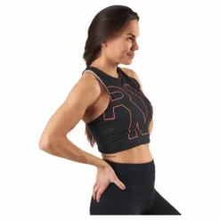 Streaker 2.0 Run Crop Top Black