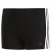 3-Stripes Swim Boxers Black