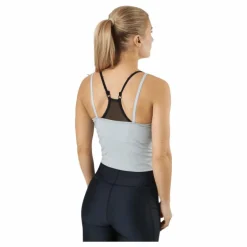 Studio Foundation Ruched Tank Light Gray Heather