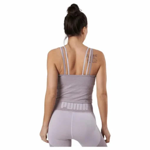 Studio Foundation Ruched Tank Quail Heather