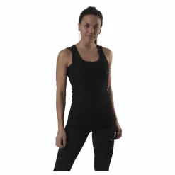 Studio Rib Tank Black