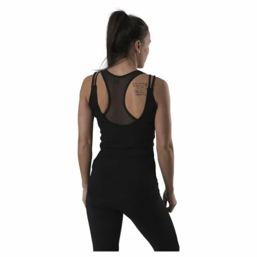 Studio Rib Tank Black