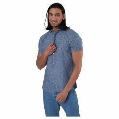 Summer Blackpool Shirt S/S Blue