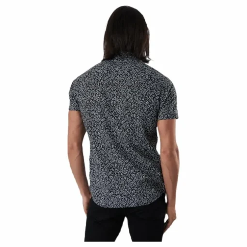 Summer Print Shirt S/s Svart