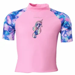 Sun Protection Top And Short Pink