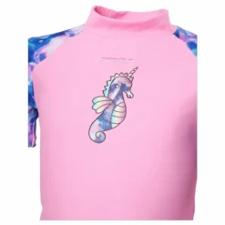 Sun Protection Top And Short Pink