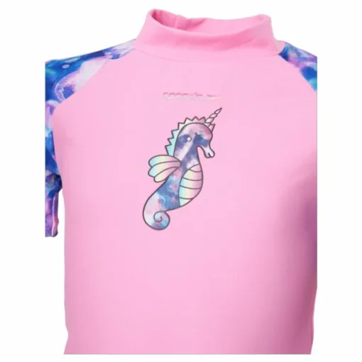 Sun Protection Top And Short Pink