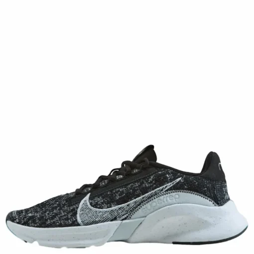 SuperRep Go 3 Next Nature Flyknit Men's Training Shoes BLACK/PURE PLATINUM-ANTHRACITE-WHITE