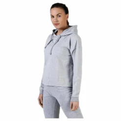 Sweat Hood, Logo Biba Grey