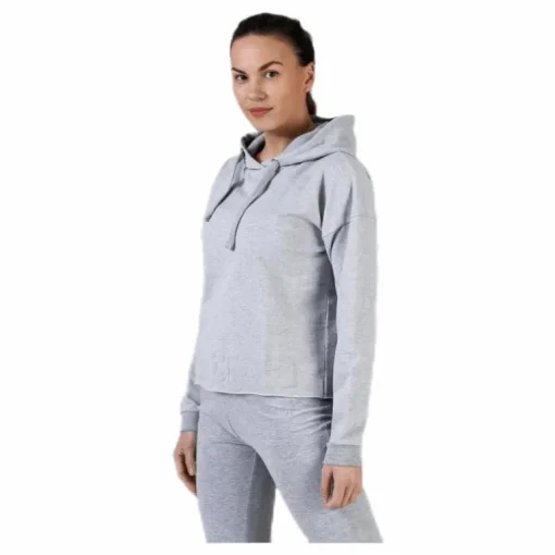 Sweat Hood, Logo Biba Grey