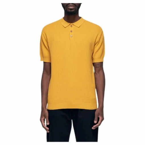 Sweater Short Sleeve Gnesta Yellow
