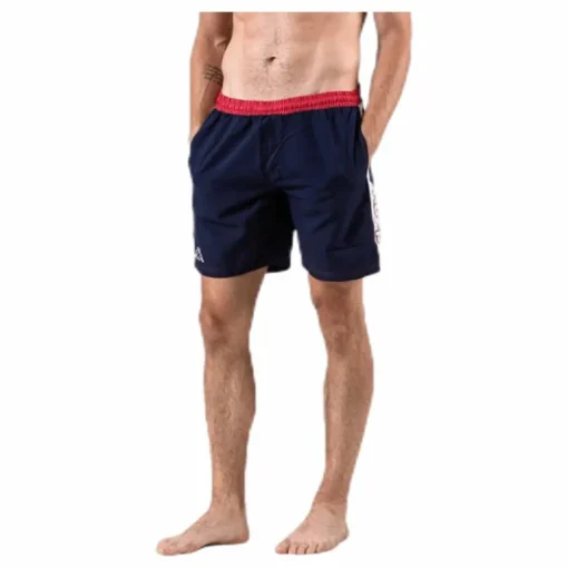 Swim Shorts, Logo Birtec Blue/White/Red