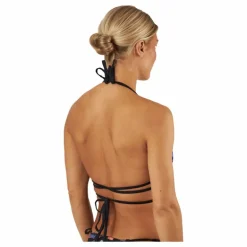 Swim Women Wrap Triangle 1p Black Combo
