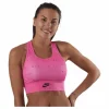 Swoosh Air Bra Print Pink/Black