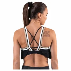 Swoosh HBR Strap Bra White/Black