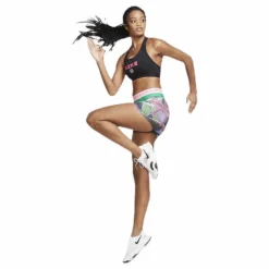 Swoosh Icon Clach Band Bra Pink/Black
