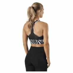 Swoosh Icon Clash Bra Purple