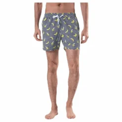Sylvester Loose Shorts Black/Yellow