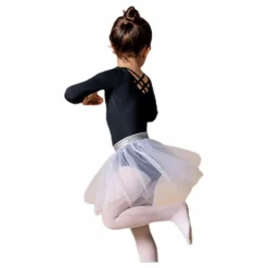 Symone Dance Skirt White