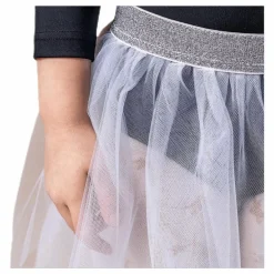 Symone Dance Skirt White