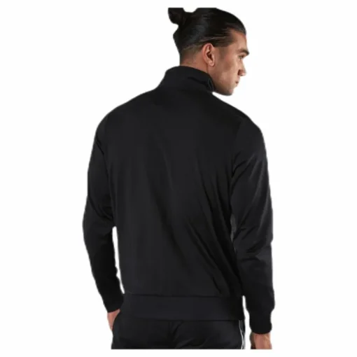 Taped Track Top Black