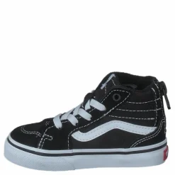 Td Filmore Hi Zip (suede/canvas) Black/white