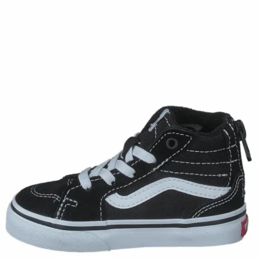 Td Filmore Hi Zip (suede/canvas) Black/white