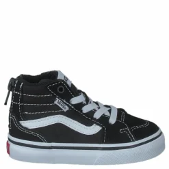 Td Filmore Hi Zip (suede/canvas) Black/white