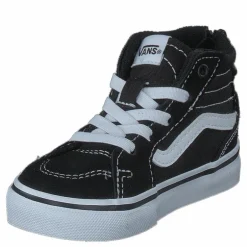 Td Filmore Hi Zip (suede/canvas) Black/white