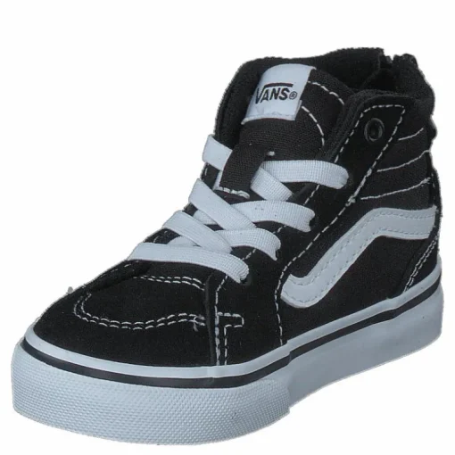 Td Filmore Hi Zip (suede/canvas) Black/white