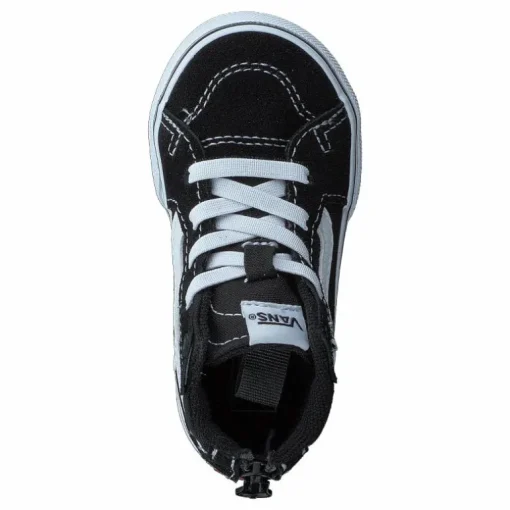 Td Filmore Hi Zip (suede/canvas) Black/white
