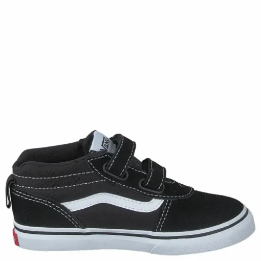 Td Ward Mid V (suede/canvas)black/white