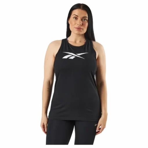 TE Graphic Vector Tank Black