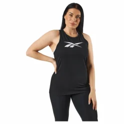 TE Graphic Vector Tank Black