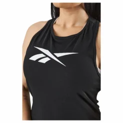 TE Graphic Vector Tank Black